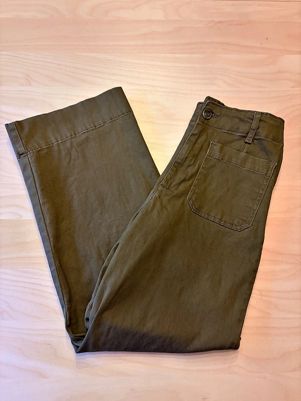 Bagatelle Olive Straight Leg Pants Size 8